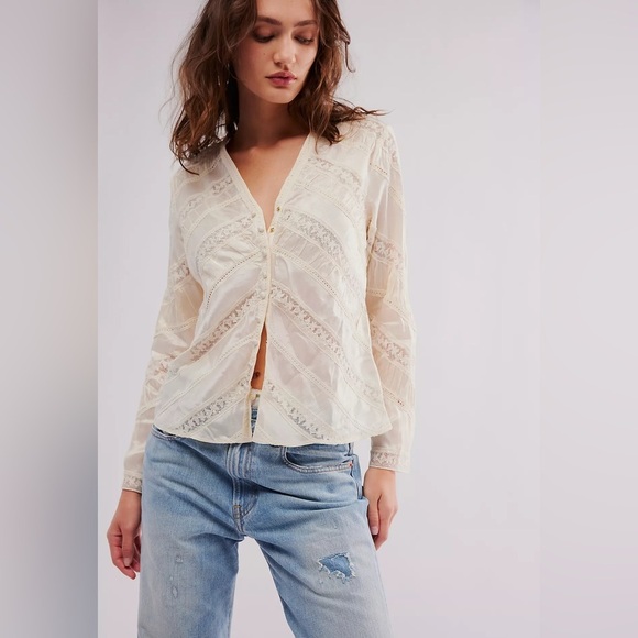 NWT LoveShackFancy Tandra Top